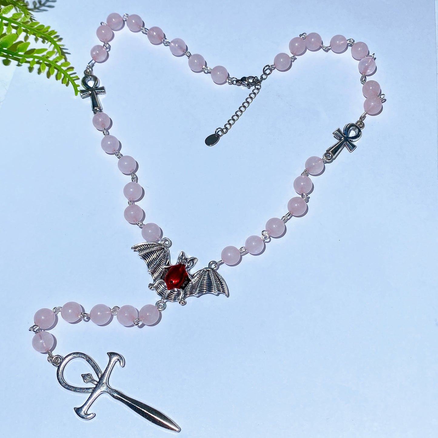 8mm Rose Quartz Rosary Crystal Healing Bulk Wholesale