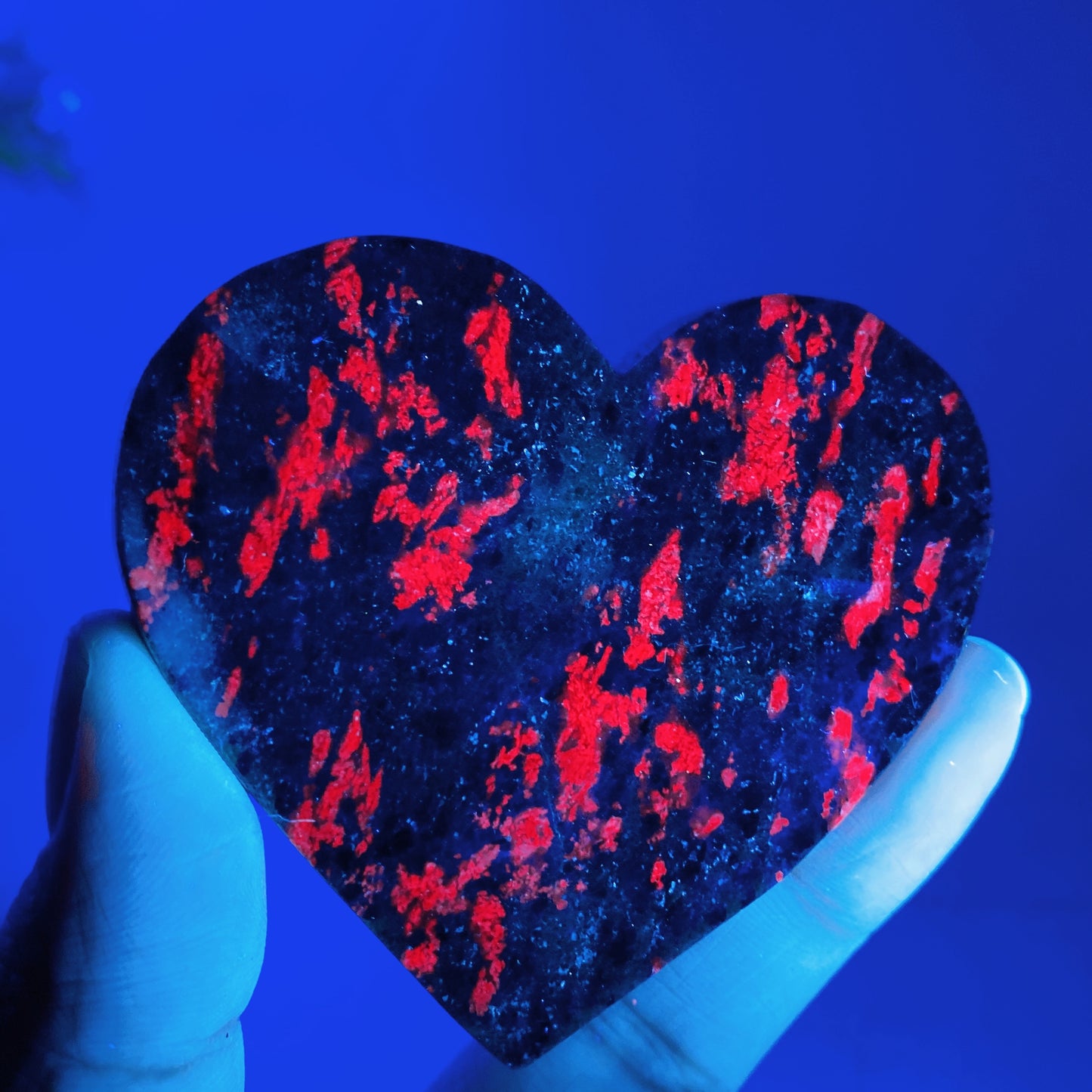 Crystal Heart Wings Carving with Stand Crystal Healing Bulk Wholesale