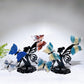 14cm Mixed Natural Crystal Fairy Butterfly Stand Crystal Healing Bulk Wholesale