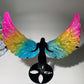 19cm Aura Selelnite Angel Wings with Stand Bulk Wholesale