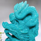 24cm Hand Carved Natural Aazonite Dragon Crystal Healing Bulk Wholesale