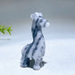 2.4" Natural Crystal Giraffe Carving Crystal Healing Bulk Wholesale