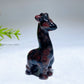 2.4" Natural Crystal Giraffe Carving Crystal Healing Bulk Wholesale