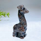 2.4" Natural Crystal Giraffe Carving Crystal Healing Bulk Wholesale