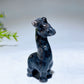 2.4" Natural Crystal Giraffe Carving Crystal Healing Bulk Wholesale
