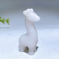 2.4" Natural Crystal Giraffe Carving Crystal Healing Bulk Wholesale