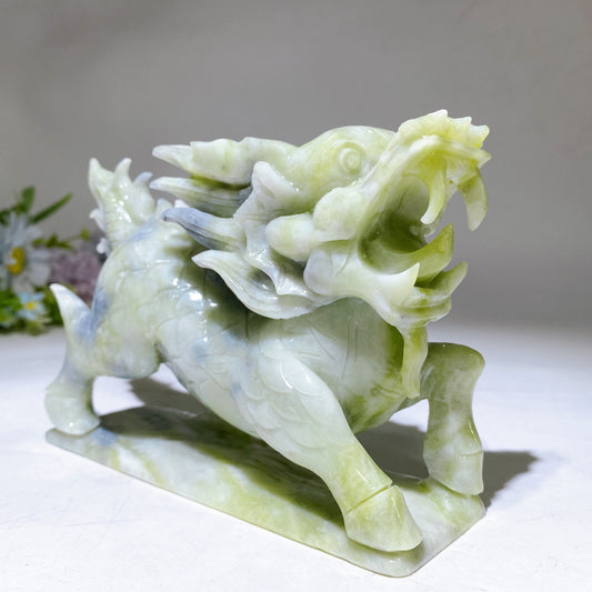 16cm Jade Kylin Carving Crystal Healing Bulk Wholesale