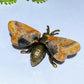 3.0" Natural Crystal bee with Metal Body Crystal Healing Bulk Wholesale