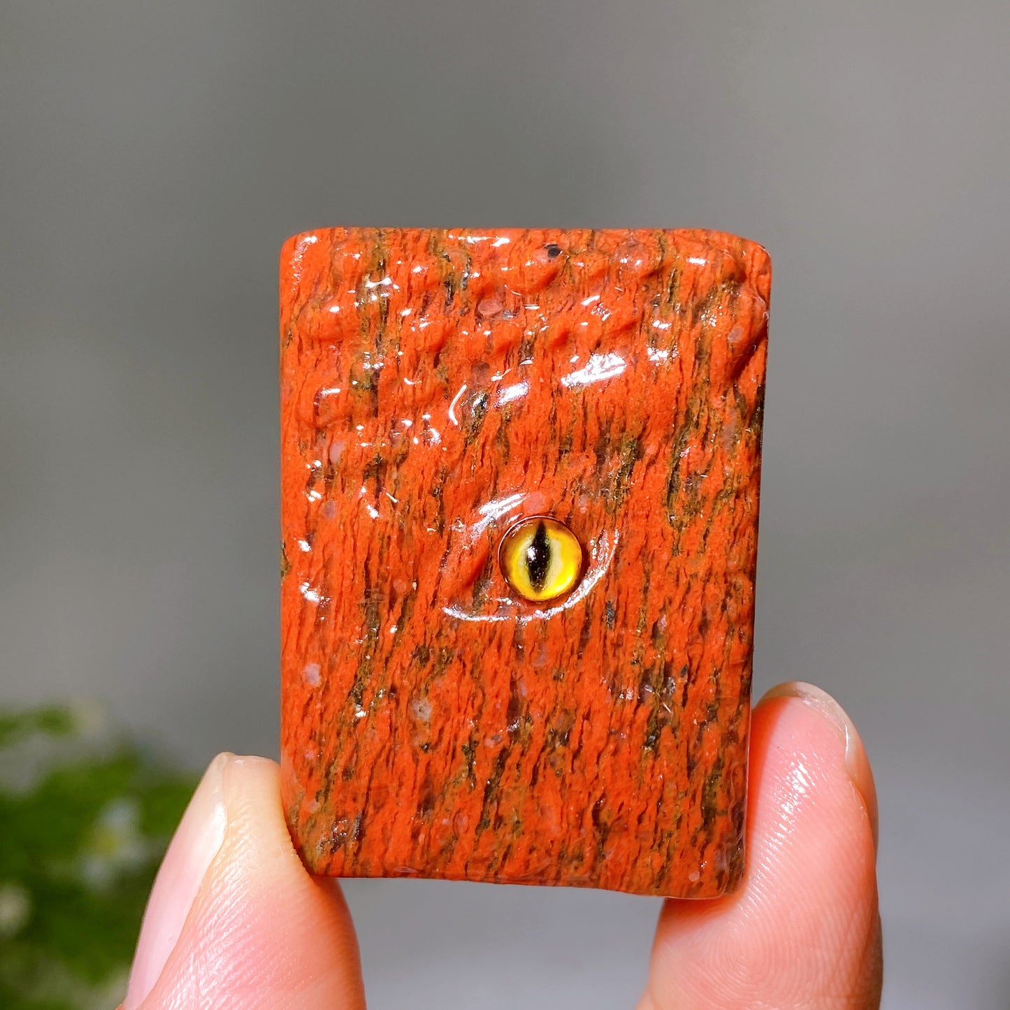 1.6" Natural Crystal Dragon Book Carving Crystal Healing Bulk Wholesale