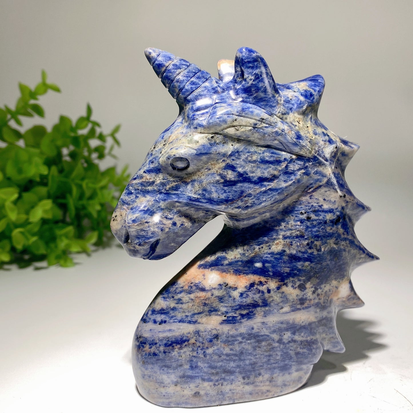 4.5” Mixed Crystal Unicorn Carvings Bulk Wholesale