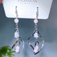 Natural Crystal Earrings Crystal Healing Bulk Wholesale