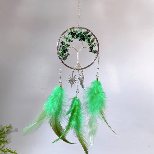28cm Natural Crystal Dreamcatcher Crystal Healing Bulk Wholesale