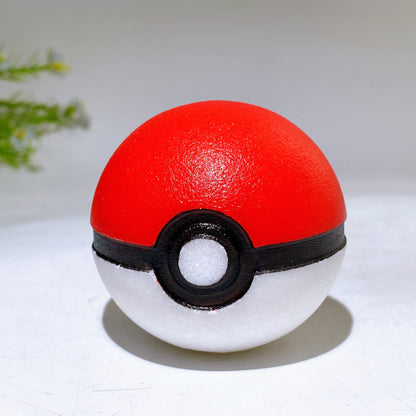 2.3" Natural Crystal Pokemon Sphere Crystal Healing Bulk Wholesale