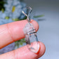 Clear Quartz Point Pendant with Black Cord Crystal Healing Bulk Wholesale