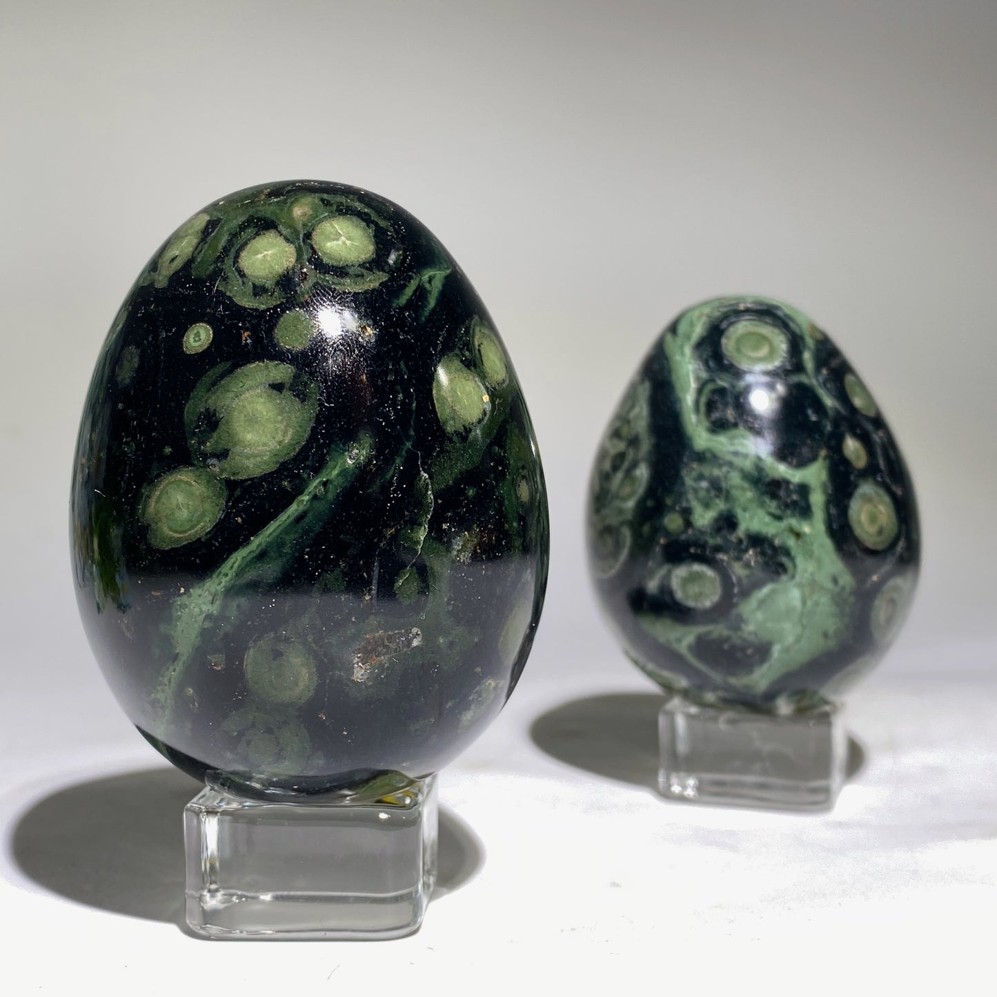 2.5"-2.7" Kambaba Egg Carvings Bulk Wholesale