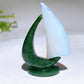 3.0" Crystal Sailboat Carving Crystal Healing Bulk Wholesale