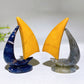 3.0" Crystal Sailboat Carving Crystal Healing Bulk Wholesale