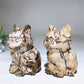 Picture Jasper Cat Carving Crystal Healing Bulk Wholesale