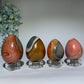 1.9"-2.4" Polychrome Egg Crystal Healing Bulk Wholesale