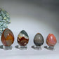 1.9"-2.4" Polychrome Egg Crystal Healing Bulk Wholesale