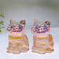 1.9" Aura Crystal Cat Carving Crystal Healing Bulk Wholesale