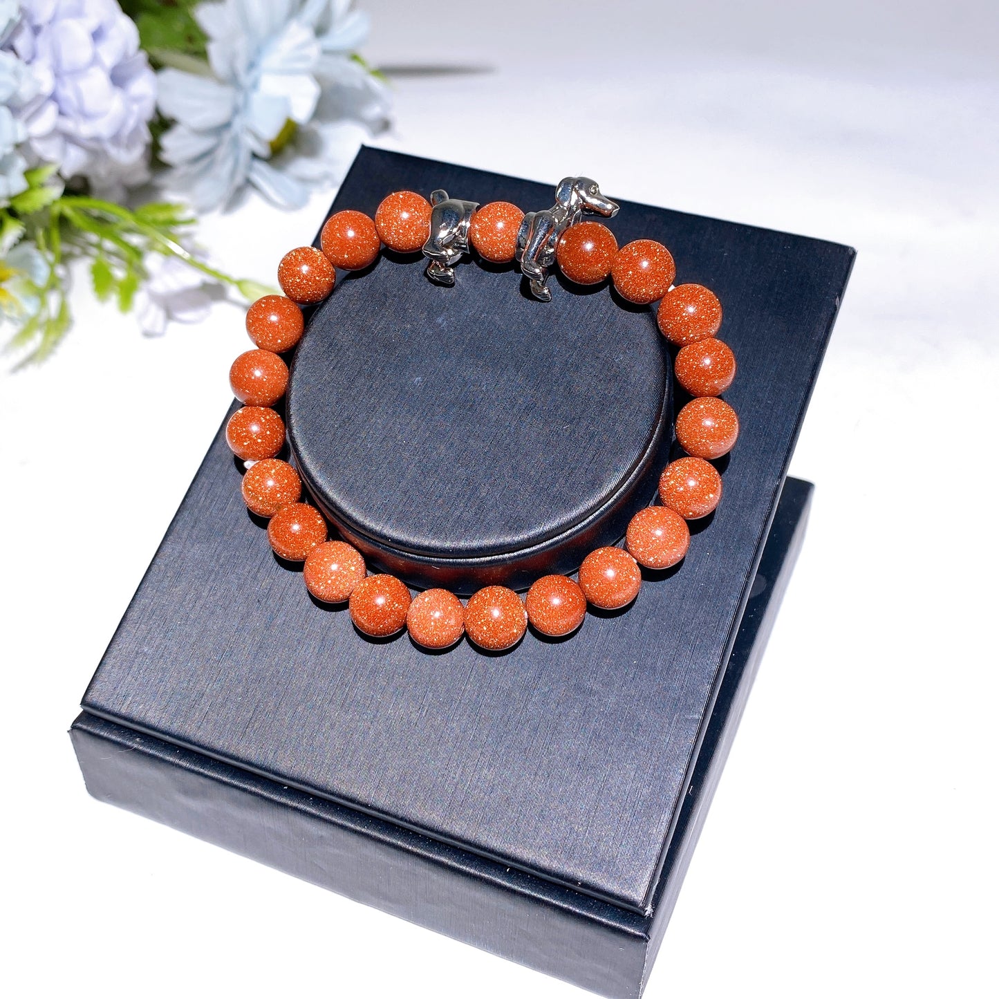 8mm Alloy Duchshud Crystal Bracelet Crystal Healing Bulk Wholesale