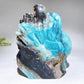 20cm Hand Carved Caribbean Calcite Ocean World Octopus Dolphin Turtle Free Form Crystal Healing Bulk Wholesale