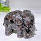 2.1" Crystal Elephant Carving Crystal Healing Bulk Wholesale