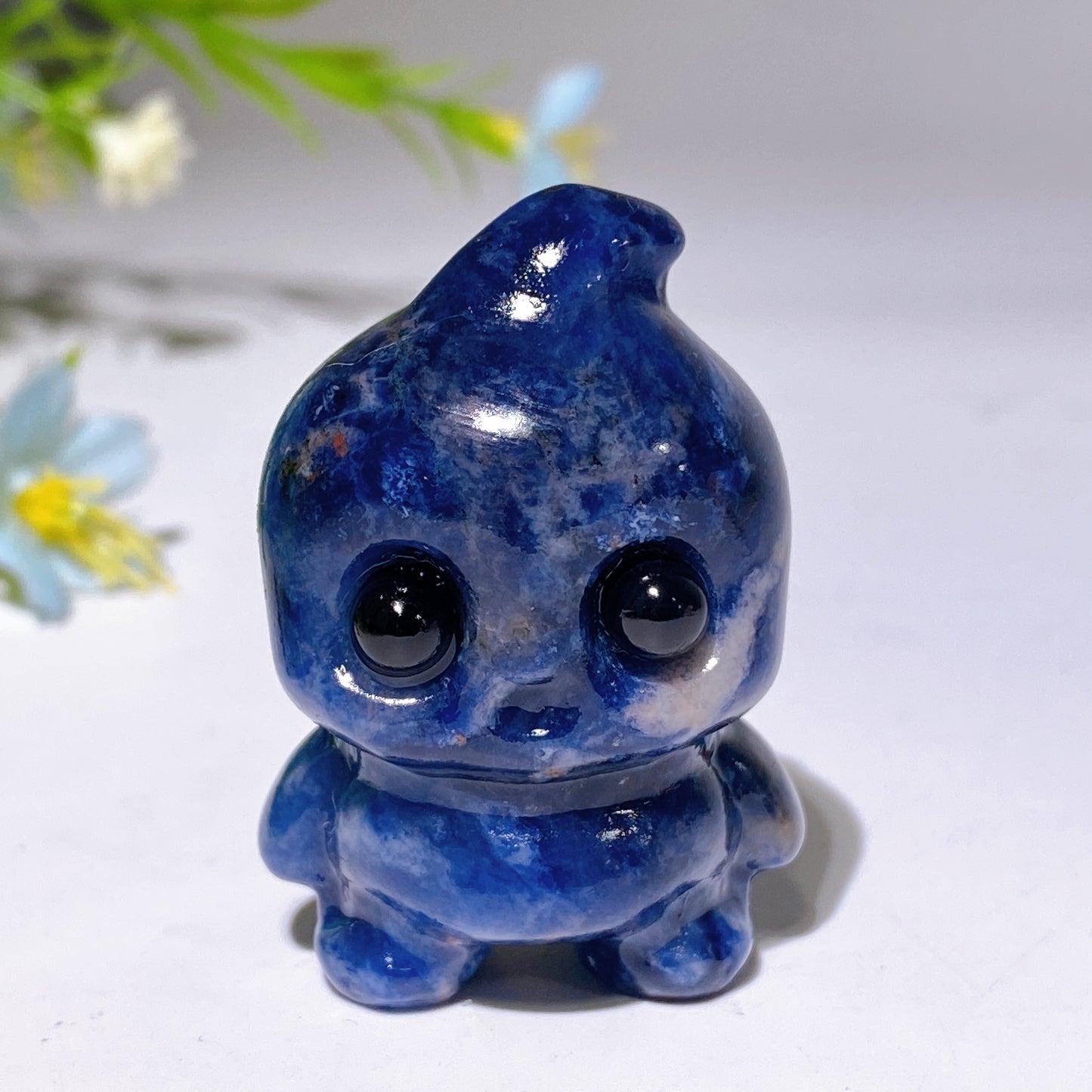1.6" Crystal Baby Ghost Carving Crystal Healing Bulk Wholesale