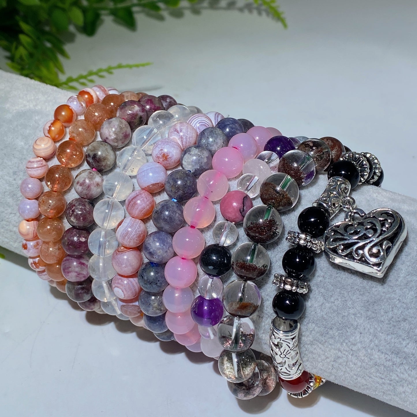 6mm-10mm Mixed Crystal Bracelet Bulk Wholesale