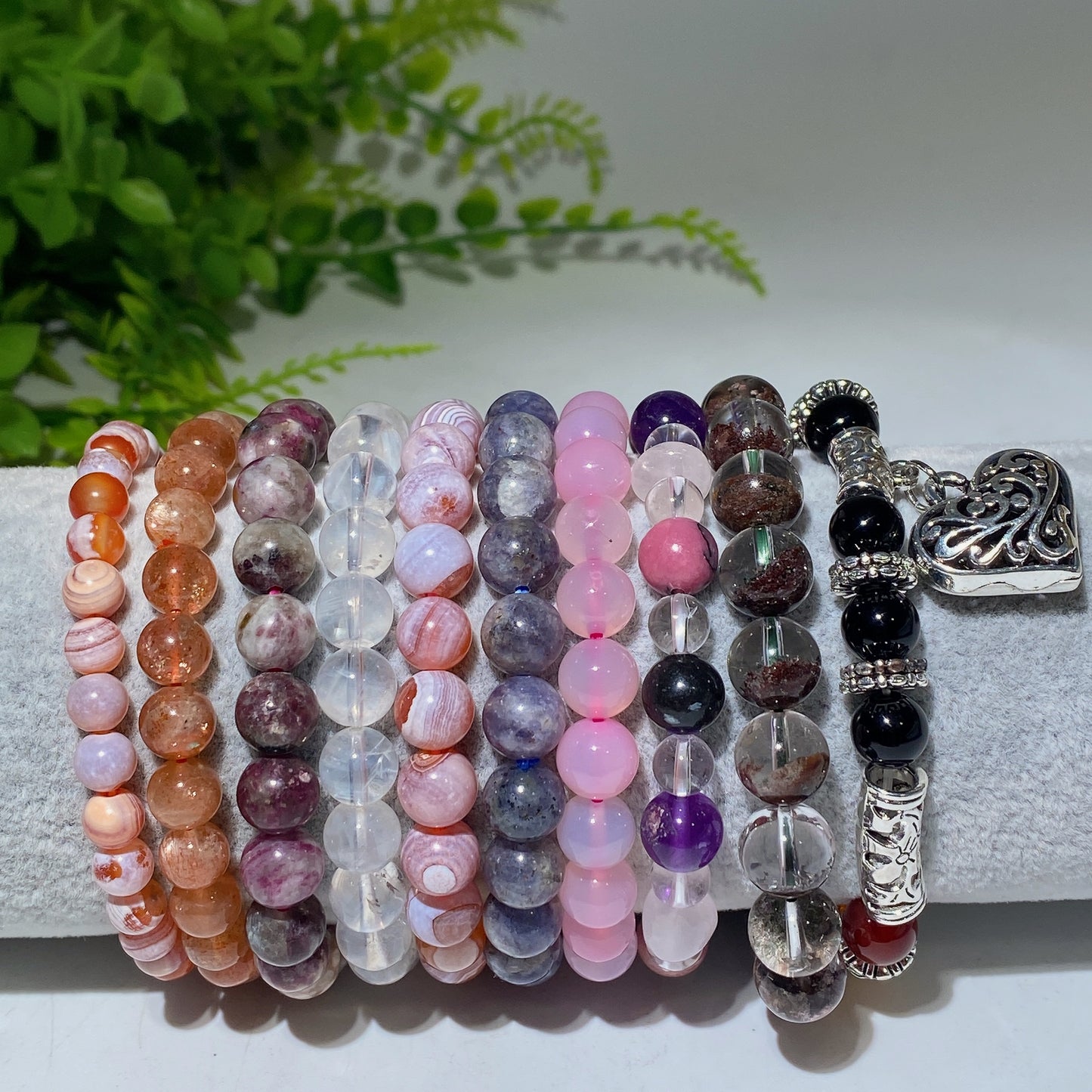 6mm-10mm Mixed Crystal Bracelet Bulk Wholesale