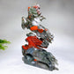 26cm Hand Carved Africa Blood Stone Horse Crystal Healing Bulk Wholesale