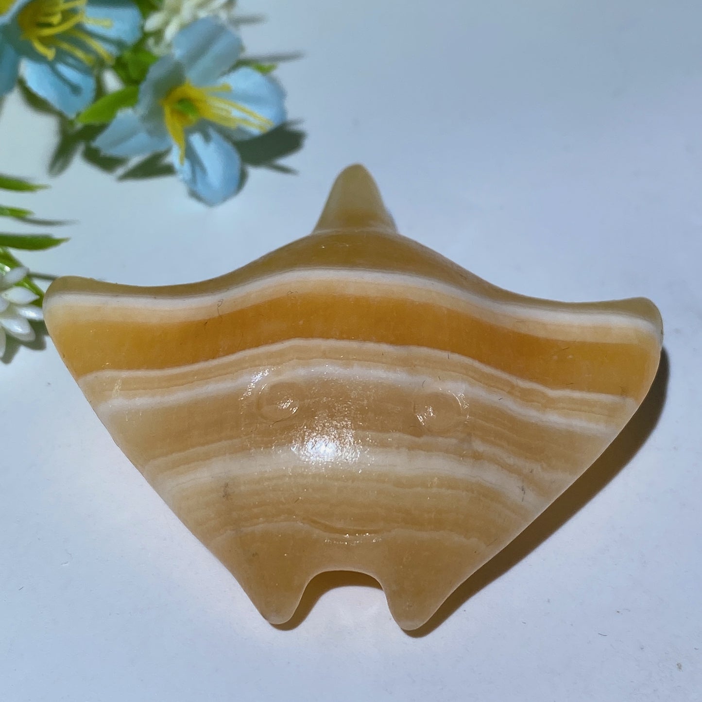 2.3“ Mixed Crystal Manta Carvings Bulk Wholesale