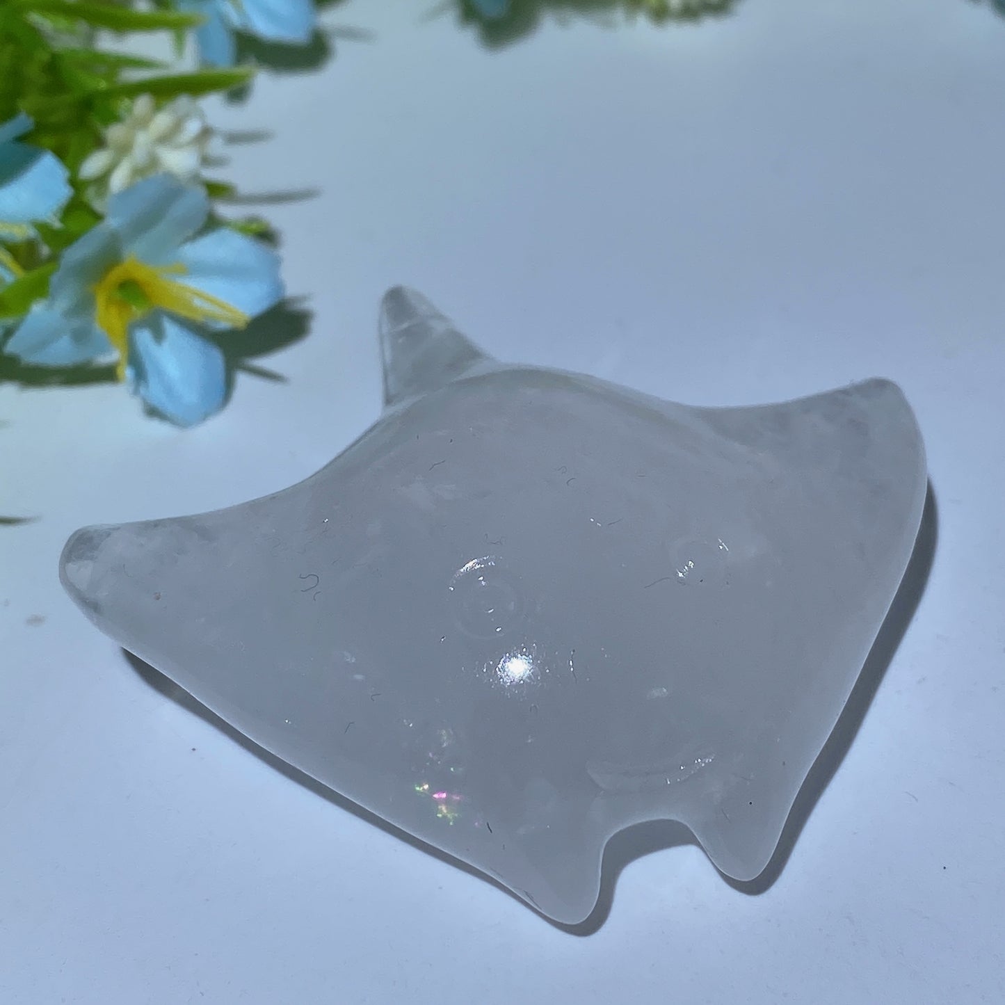 2.3“ Mixed Crystal Manta Carvings Bulk Wholesale