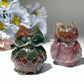 2.4" Ocean Jasper Owl Carvings Bulk Wholesale