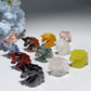 1.1" Mixed Crystal Unicorn Carvings Bulk Wholesale