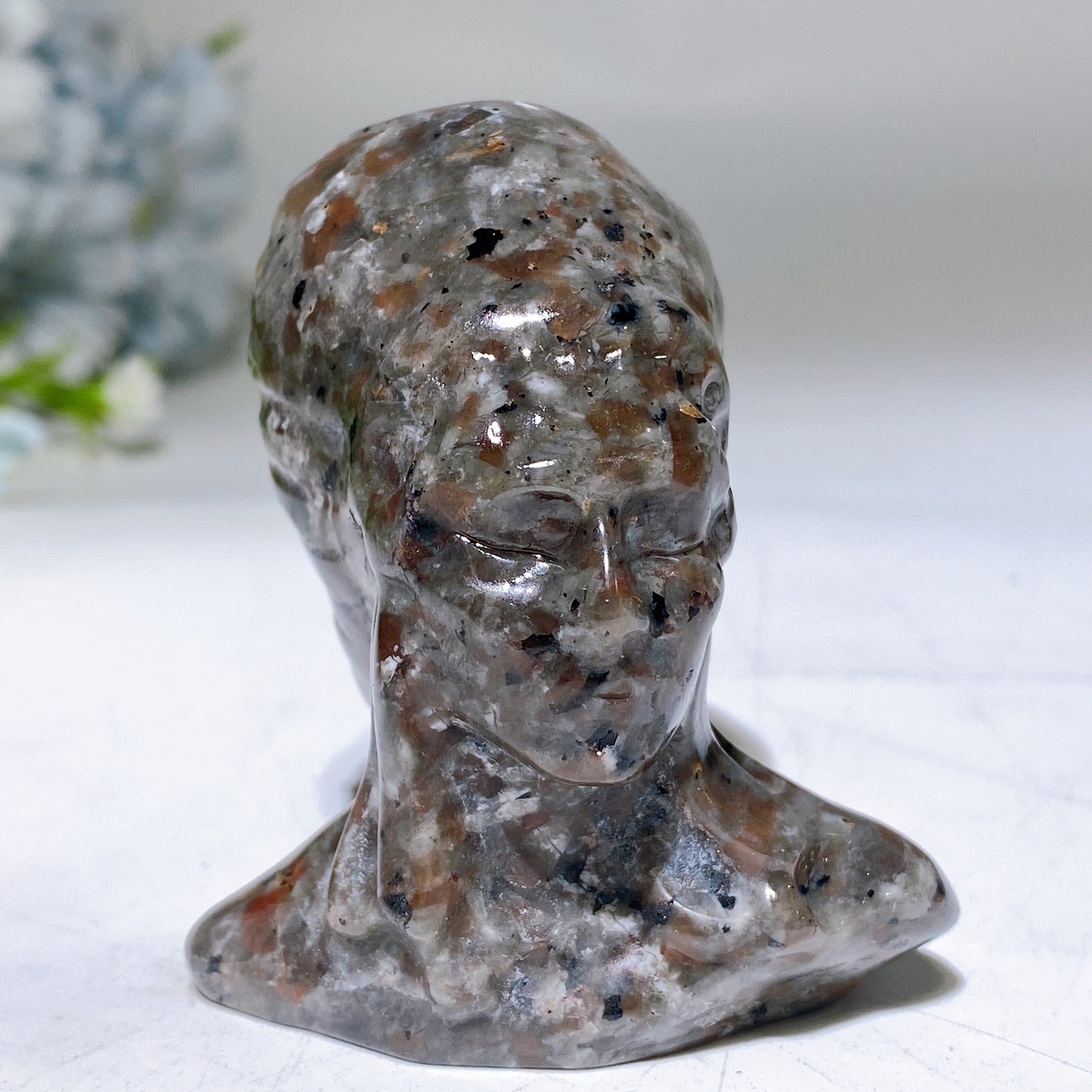 2.4" Crystal Indian Carving Crystal Healing Bulk Wholesale