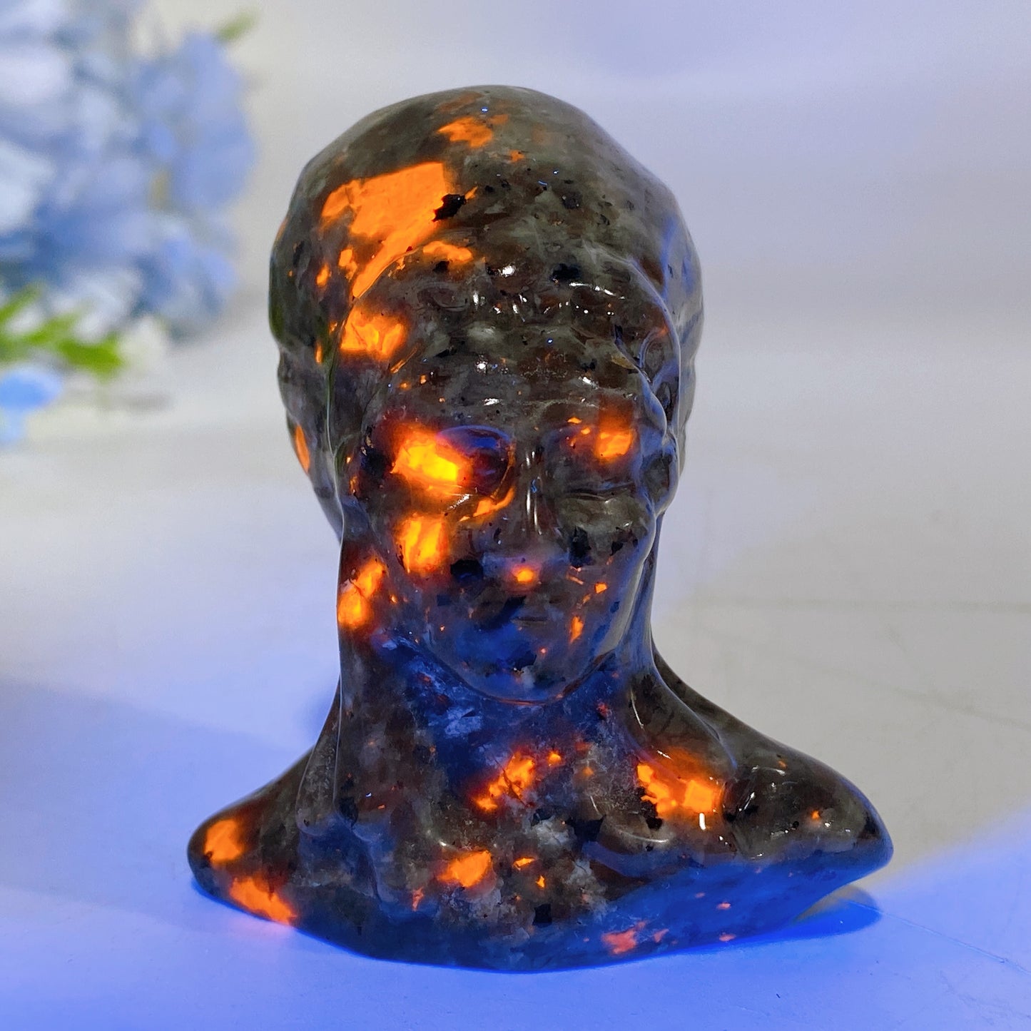 2.4" Crystal Indian Carving Crystal Healing Bulk Wholesale