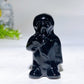 2.5"-2.8" Black Obsidian Killer Carving Crystal Healing Bulk Wholesale