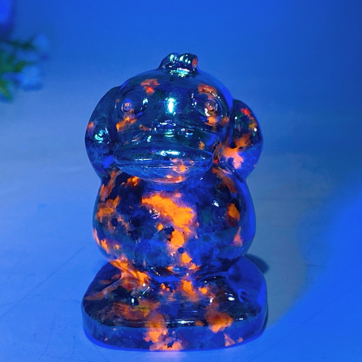 1.6"-2.4" Aura Yooperlite Pokemon Character Carving Crystal Healing Bulk Wholesale