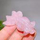 2.1" Natural Gemstone Golden Fish Carving Crystal Healing Bulk Wholesale