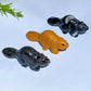 3.0" Natural Crystal Beaver Carving Crystal Healing Bulk Wholesale