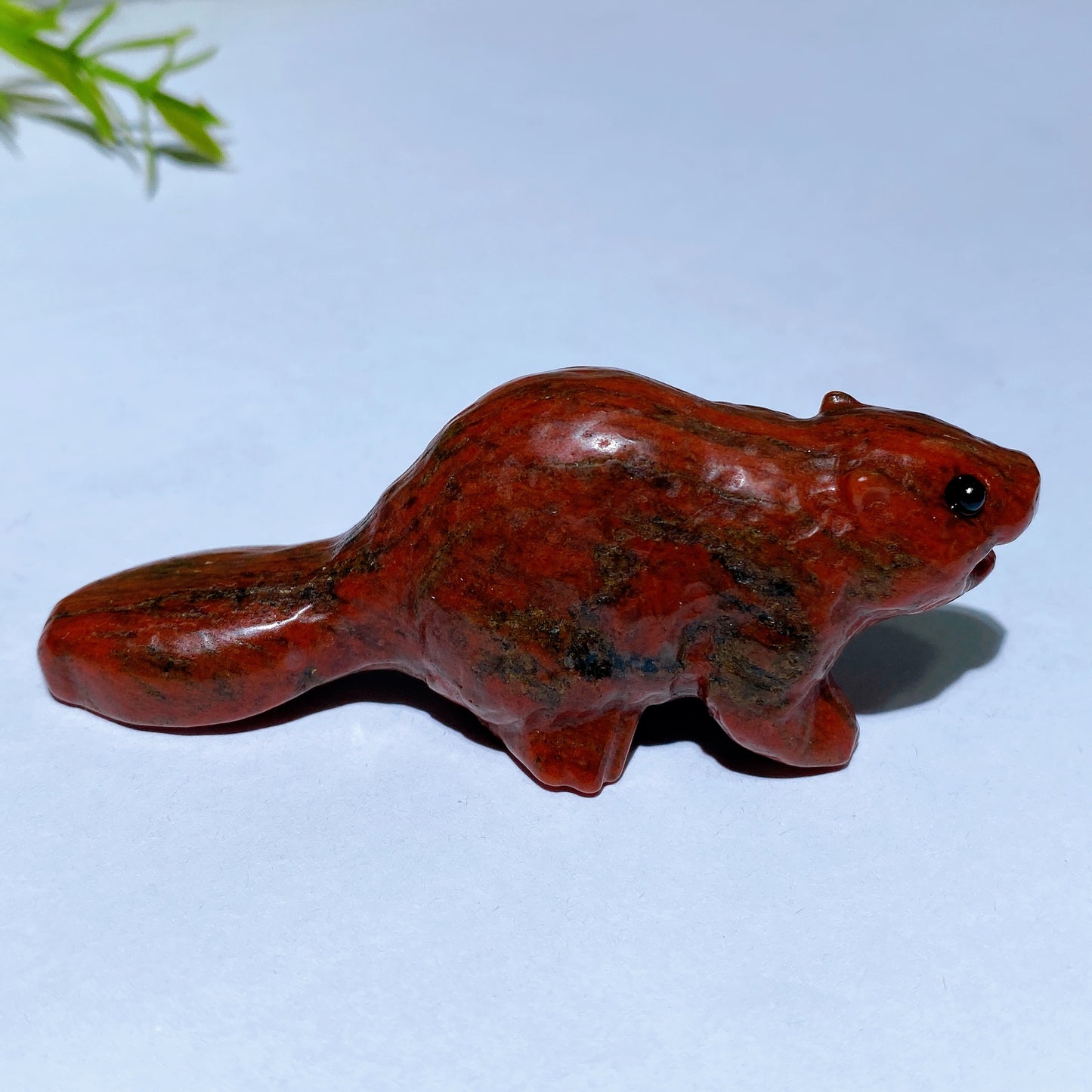 3.0" Natural Crystal Beaver Carving Crystal Healing Bulk Wholesale