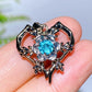 Cooper Silver Plated Crystal Pendant Crystal Healing Bulk Wholesale