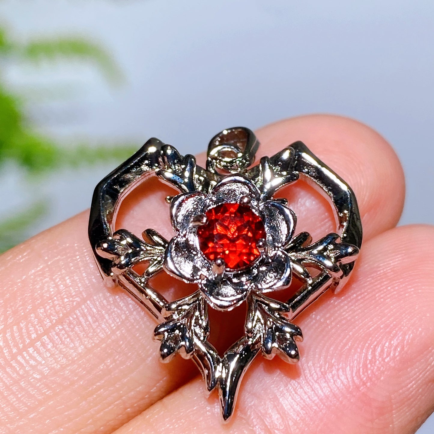 Cooper Silver Plated Crystal Pendant Crystal Healing Bulk Wholesale