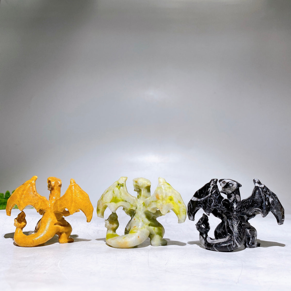 2.2" Natural Crystal Pokemon Charmander Carving Wholesale New Arrival