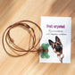 Natural Crystal Bone Necklace Pet Collar Gift Box – Wear the Bond with Your Furry Friend