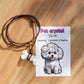 Natural Crystal Bone Necklace Pet Collar Gift Box – Wear the Bond with Your Furry Friend
