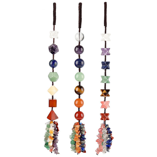 10" Chakra Crystal Hanging Ornament