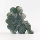 3.8" Moss Agate Fairy Crystal Carvings